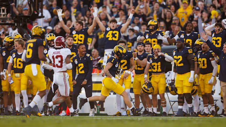 Rose Bowl Game - Alabama v Michigan