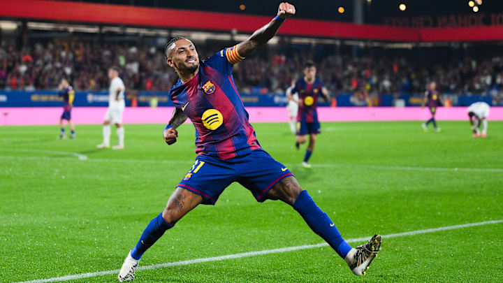 Raphinha é uma das estrelas do Barça