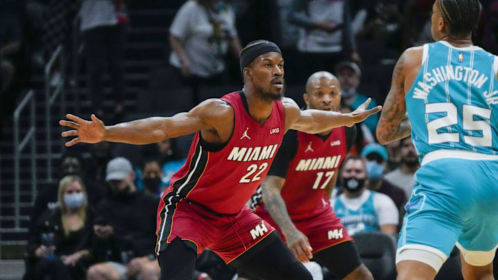 Miami Heat forward Jimmy Butler.