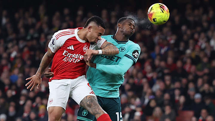 Arsenal were troubled by bottom-of-the-table Wolves in the reverse fixture. Arsenal were troubled by bottom-of-the-table Wolves in the reverse fixture.