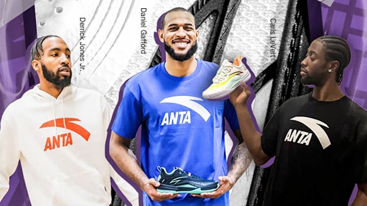 Derrick Jones Jr., Daniel Gafford, and Caris LeVert have signed sneaker deals with ANTA.