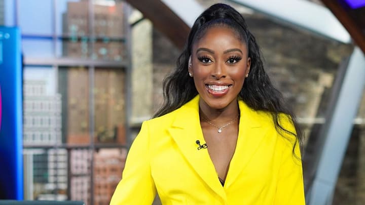Chiney Ogwumike recently signed a four-year extension deal with ESPN to cover both the NBA and WNBA Chiney Ogwumike recently signed a four-year extension deal with ESPN to cover both the NBA and WNBA