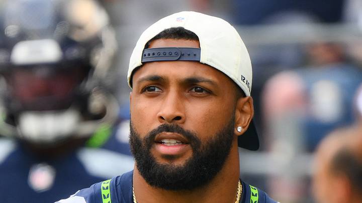 Seattle Seahawks safety Julian Love on the sidelines