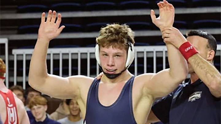 Blair Academy’s Salah Tsarni, a Maryland native and U17 World silver medalist, avenged last year’s Super 32 loss to No. 1 Mario Carini with a 10-5 overtime victory at FloWrestling’s Who’s No. 1 in Stillwater, Oklahoma. Blair Academy’s Salah Tsarni, a Maryland native and U17 World silver medalist, avenged last year’s Super 32 loss to No. 1 Mario Carini with a 10-5 overtime victory at FloWrestling’s Who’s No. 1 in Stillwater, Oklahoma.