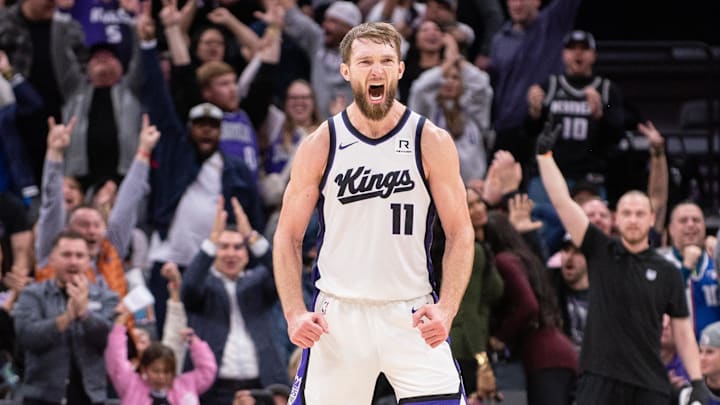 Sacramento Kings forward Domantas Sabonis is a great prop target on Sunday.