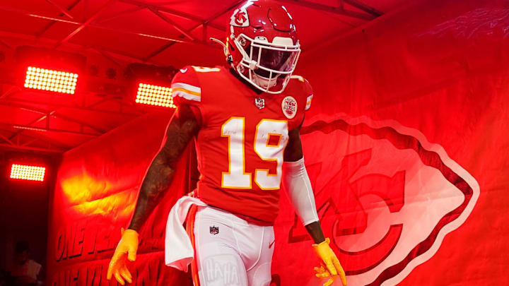 Kansas City Chiefs wide receiver Kadarius Toney