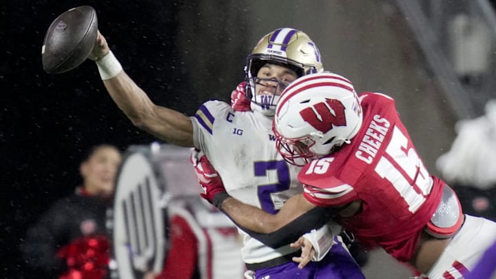 Wisconsin linebacker Sebastian Cheeks. 
