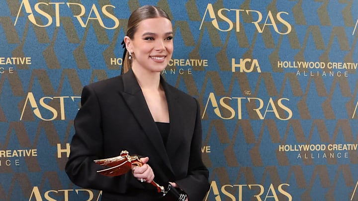Hailee Steinfeld at the 7th Astra Film Awards in Los Angeles. 