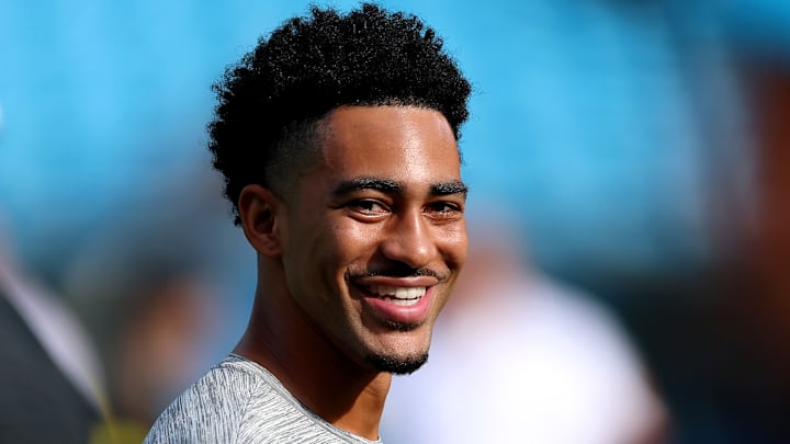 Carolina Panthers quarterback Bryce Young