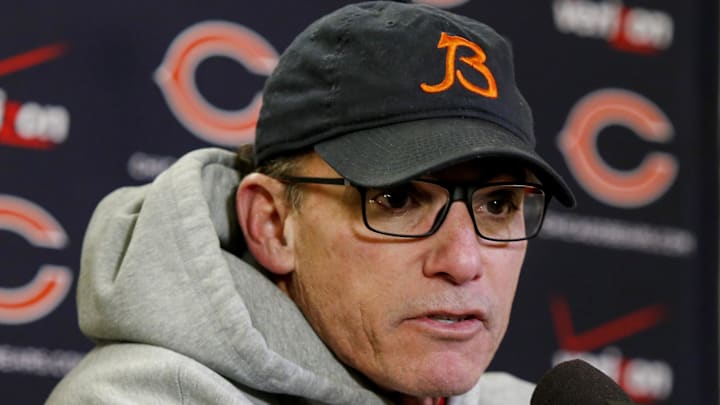Confused former Chicago Bears coach Marc Trestman Confused former Chicago Bears coach Marc Trestman