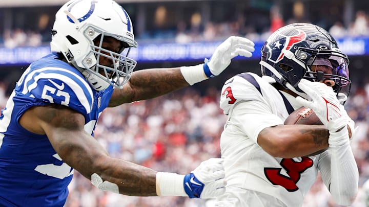 Tank Dell versus the Indianapolis Colts 