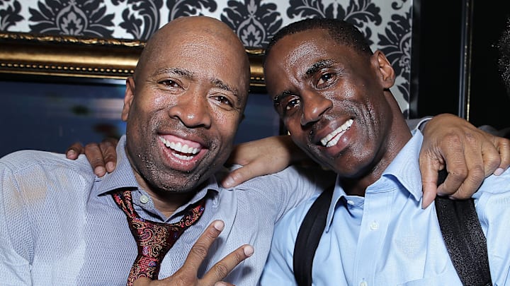 Kenny Smith and Vernon Maxwell helped the Houston Rockets win back-to-back titles in the 90s