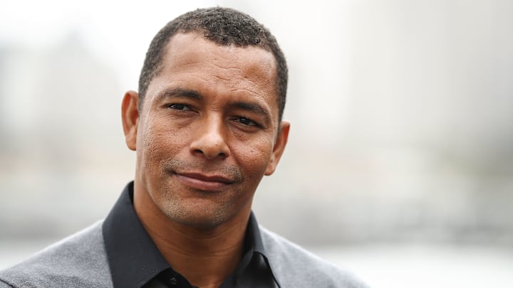 Gilberto Silva spent six years at Arsenal and was part of the 2003/04 'Invincibles' 
