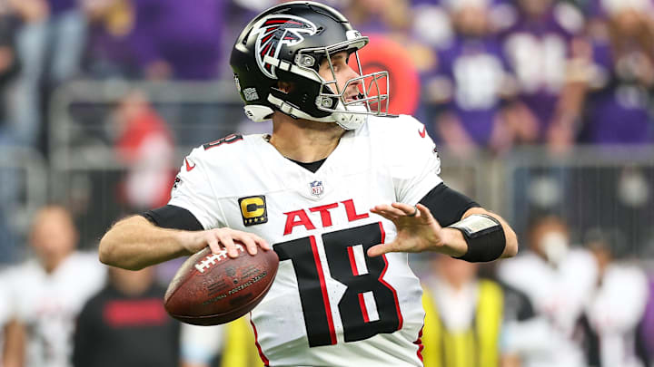 Atlanta Falcons quarterback Kirk Cousins is in a precarious offseason position. Atlanta Falcons quarterback Kirk Cousins is in a precarious offseason position.