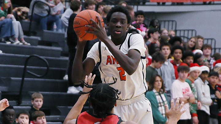 Manny Lueth has had a big season for the Ames boys basketball team.
