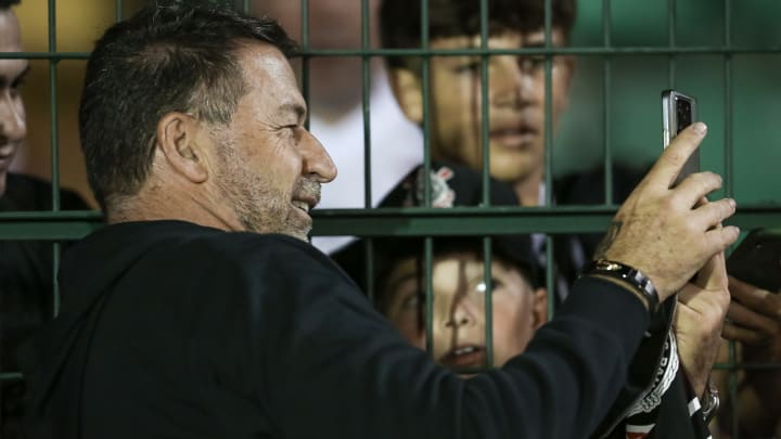 Augusto Melo é empresário, tem 57 anos e está no primeiro ano de gestão como presidente do Corinthians