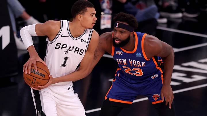 Mitchell Robinson must be locked in if the Knicks are going to beat the Spurs in the NBA Finals. Mitchell Robinson must be locked in if the Knicks are going to beat the Spurs in the NBA Finals.