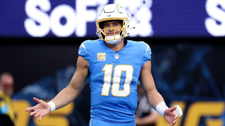 Los Angeles Chargers quarterback Justin Herbert
