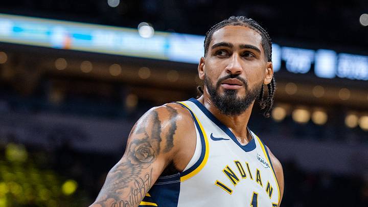 Oct 13, 2025; Indianapolis, Indiana, USA; Indiana Pacers forward Obi Toppin (1) in the second half against the San Antonio Spurs at Gainbridge Fieldhouse. Mandatory Credit: Trevor Ruszkowski-Imagn Images Oct 13, 2025; Indianapolis, Indiana, USA; Indiana Pacers forward Obi Toppin (1) in the second half against the San Antonio Spurs at Gainbridge Fieldhouse. Mandatory Credit: Trevor Ruszkowski-Imagn Images