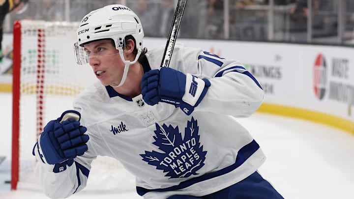Toronto Maple Leafs star Mitch Marner scored the game-winner against the Montreal Canadiens on Saturday night at Scotiabank Arena.