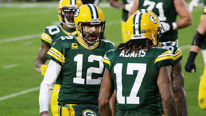 Aaron Rodgers is back in Green Bay.