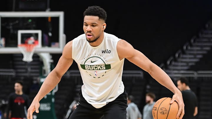 Milwaukee Bucks forward Giannis Antetokounmpo.
