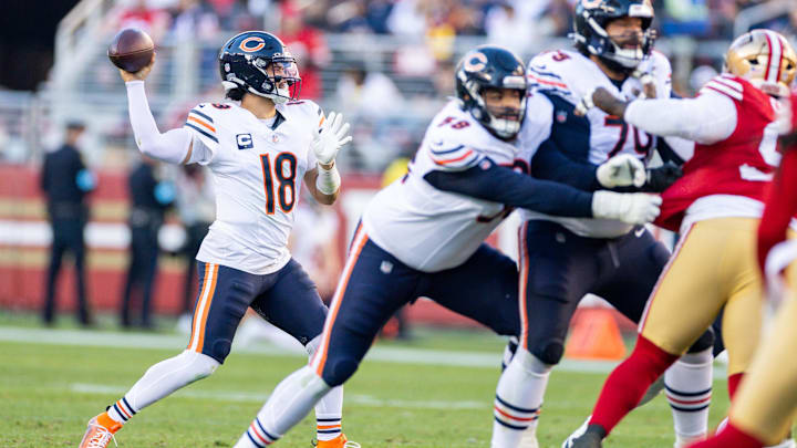 With better pass blocking it's easy to see Caleb Williams hitting any number of passing milestones in Year 2. With better pass blocking it's easy to see Caleb Williams hitting any number of passing milestones in Year 2.