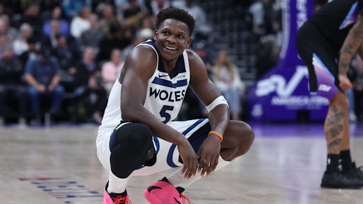Minnesota Timberwolves guard Anthony Edwards is a solid prop target on Monday. Minnesota Timberwolves guard Anthony Edwards is a solid prop target on Monday.