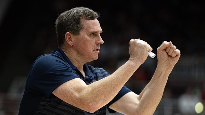 Mark Madsen is entering his third season as Cal's head coach Mark Madsen is entering his third season as Cal's head coach