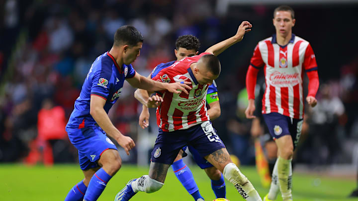 Cruz Azul y Chivas se enfrentarán en la Jornada 8 del Apertura 2024