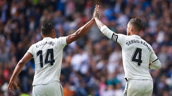 Casemiro e Sergio Ramos se despediram do Real Madrid nas últimas janelas