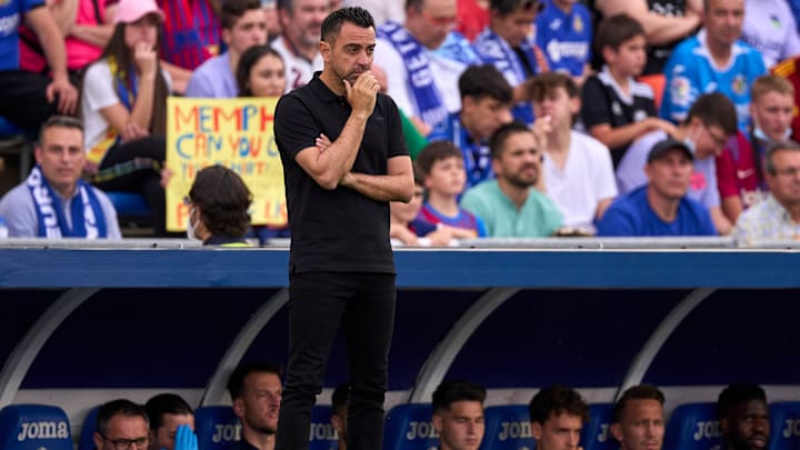 Xavi Hernández, entrenador del FC Barcelona 