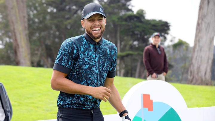 Curry es un gran aficionado al golf