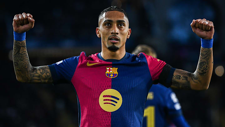 Raphinha was a sensation during his 2024–25 Champions League campaign. 