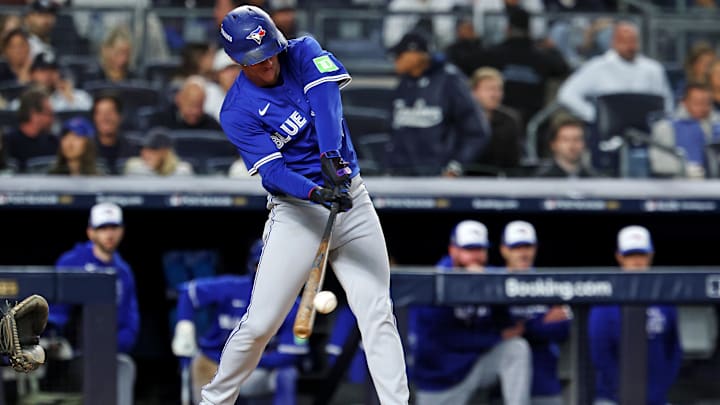 Toronto Blue Jays center fielder Myles Straw Toronto Blue Jays center fielder Myles Straw