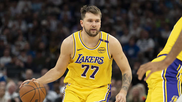 The Los Angeles Lakers and guard Luka Doncic are favored to win the Pacific Division in the 2025-26 season.