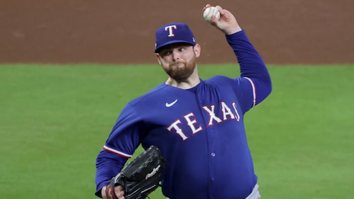 Texas Rangers pitcher Jordan Montgomery