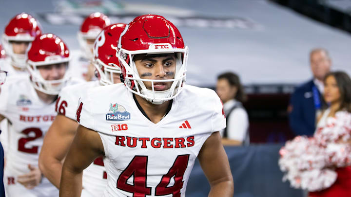 Rutgers Scarlet Knights kicker Jai Patel Rutgers Scarlet Knights kicker Jai Patel