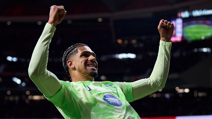 Ronald Araujo, sous la tunique du FC Barcelone.