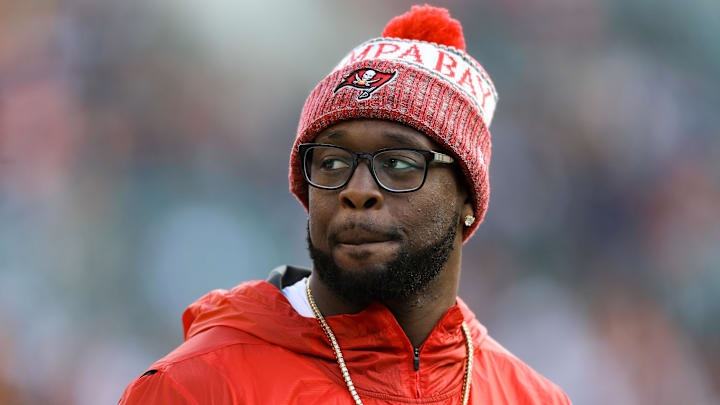 Oct 28, 2018; Cincinnati, OH, USA; Tampa Bay Buccaneers defensive tackle Gerald McCoy (93) against the Cincinnati Bengals at Paul Brown Stadium. Mandatory Credit: Aaron Doster-Imagn Images