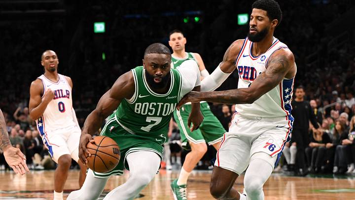 Jaylen Brown was traded to the 76ers on Wednesday. Jaylen Brown was traded to the 76ers on Wednesday.