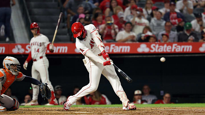 Houston Astros v Los Angeles Angels