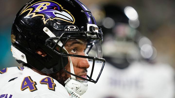 Baltimore Ravens cornerback Marlon Humphrey