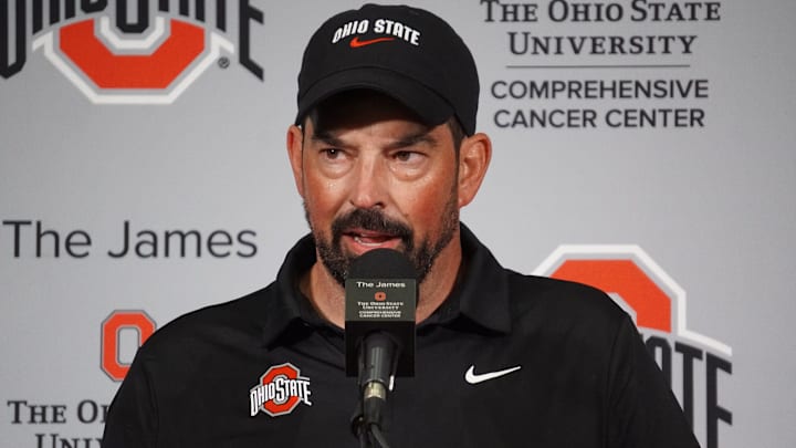 Ohio State football coach Ryan Day is seeking to extend the Buckeyes' undefeated start to the 2025 season through four games on Saturday against the Washington Huskies. Ohio State football coach Ryan Day is seeking to extend the Buckeyes' undefeated start to the 2025 season through four games on Saturday against the Washington Huskies.
