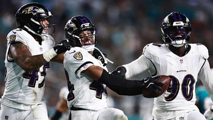 Baltimore Ravens v Miami Dolphins Baltimore Ravens v Miami Dolphins