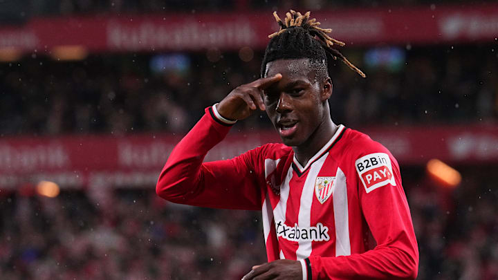 Nico Williams auteur de 11 buts et 7 passes décisives cette saison. Nico Williams auteur de 11 buts et 7 passes décisives cette saison.