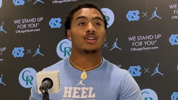 UNC quarterback Gio Lopez will start for the Tar Heels in Week 1 against TCU.