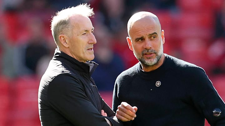 Txiki Begiristain (left) has fully stepped down.