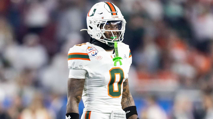 Miami Hurricanes defensive back Keionte Scott.