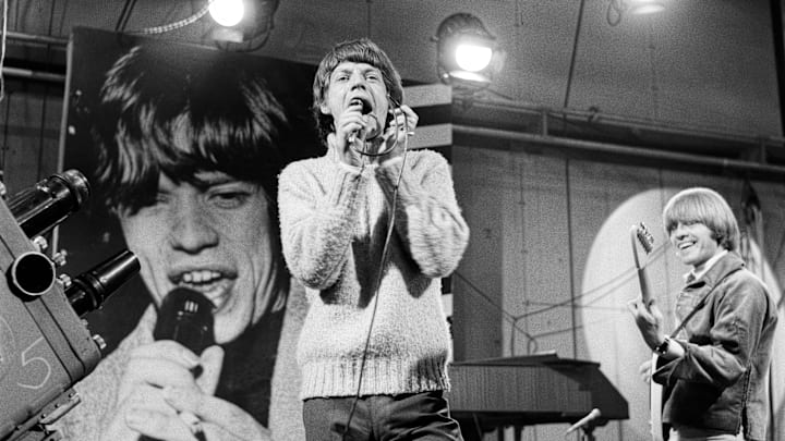 Mick Jagger and Brian Jones
